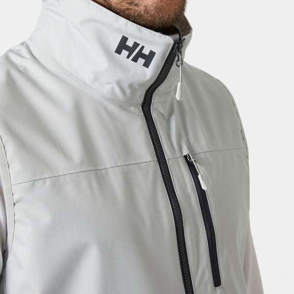CREW VEST 20, GREY FOG, XXL