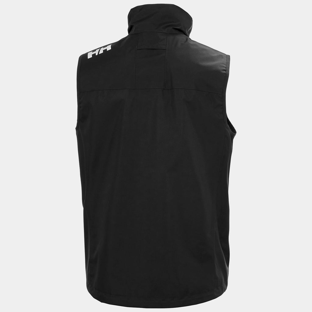 CREW VEST 20, BLACK, XXL