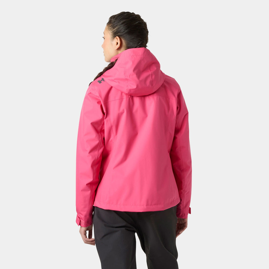 W CREW HOODED MIDL JACKET 20, HOT PINK, L