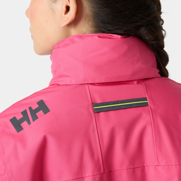 W CREW HOODED MIDL JACKET 20, HOT PINK, L