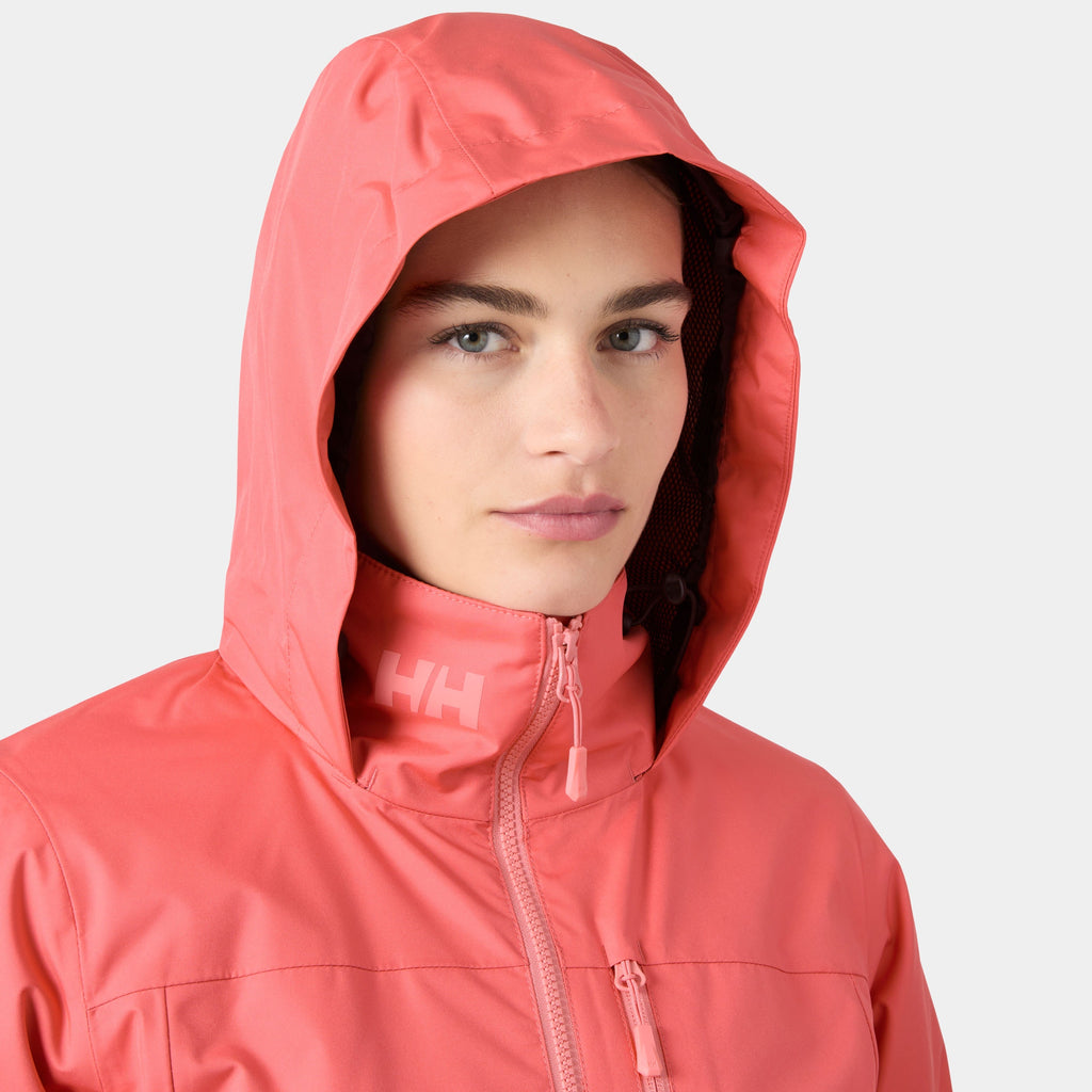 W CREW HOODED MIDL JACKET 20, SUNSET PINK, XXXXXL