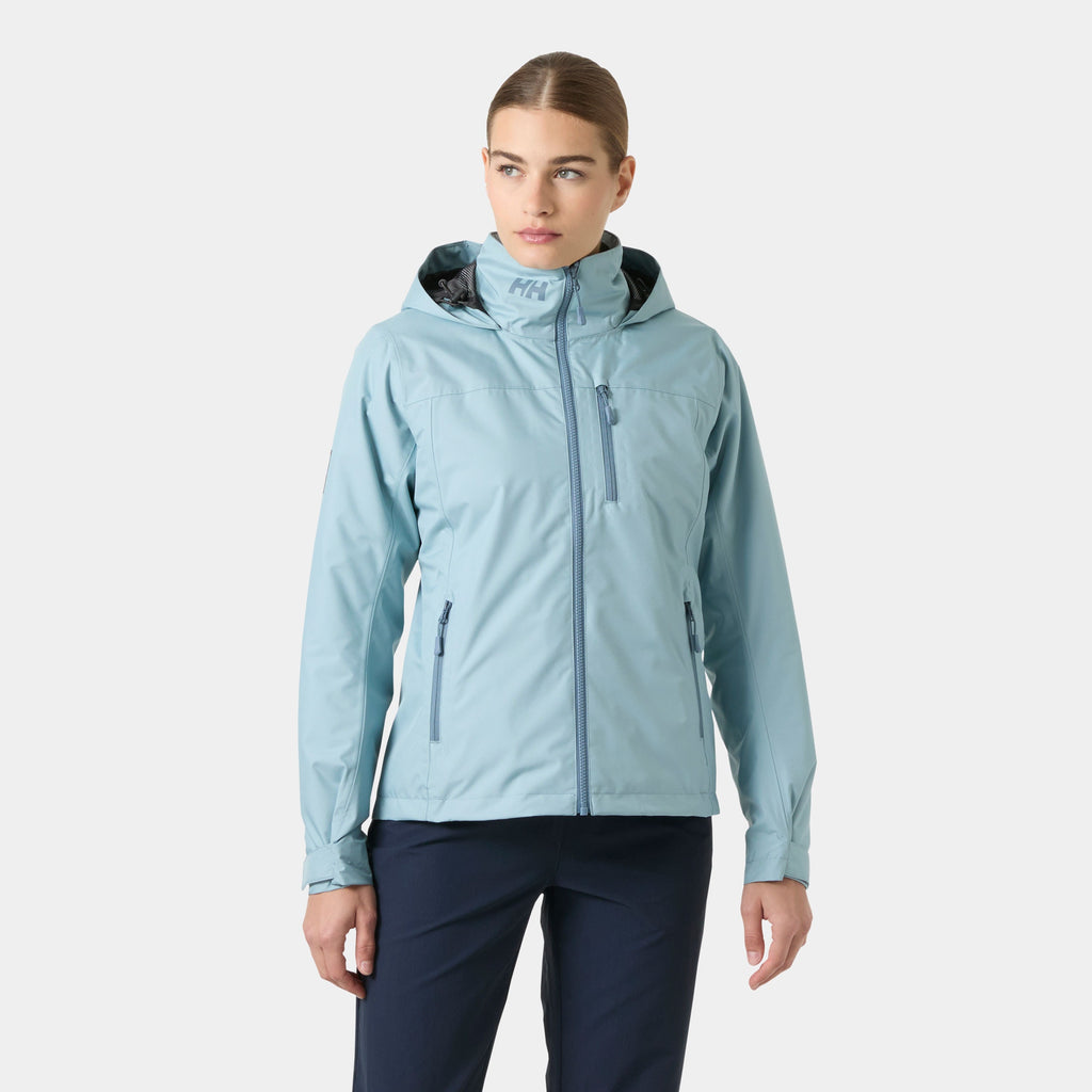W CREW HOODED MIDL JACKET 20, WINDY BLUE, XXXXXL