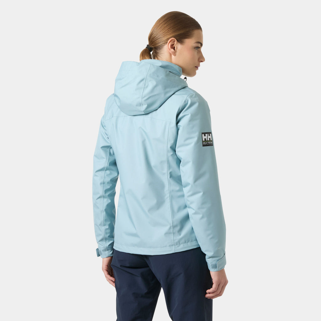 W CREW HOODED MIDL JACKET 20, WINDY BLUE, XXXXXL