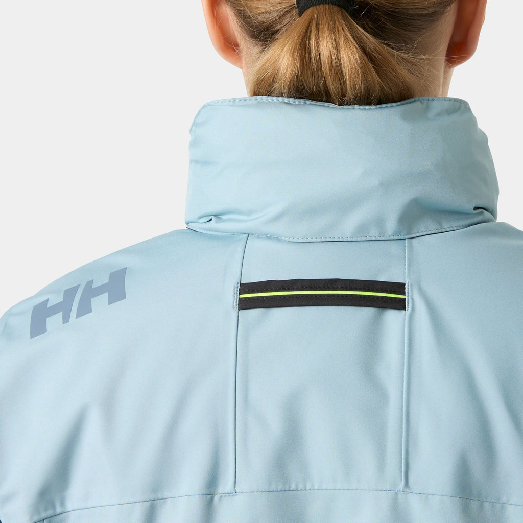 W CREW HOODED MIDL JACKET 20, WINDY BLUE, XXXXXL