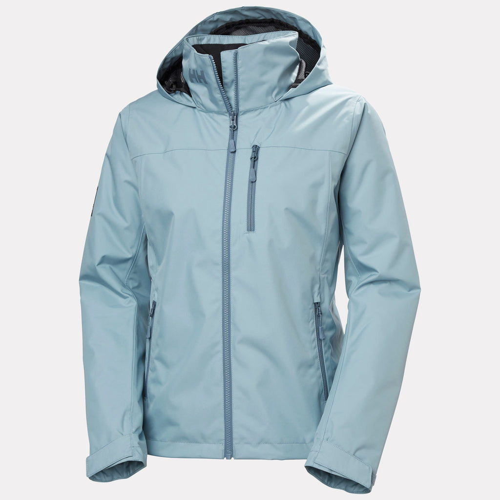 W CREW HOODED MIDL JACKET 20, WINDY BLUE, XXXXXL