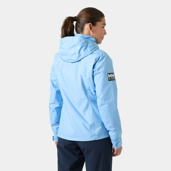 W CREW HOODED MIDL JACKET 20, BRIGHT BLUE, L