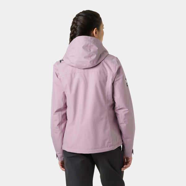 W CREW HOODED MIDL JACKET 20, PURPLE CLAY, L