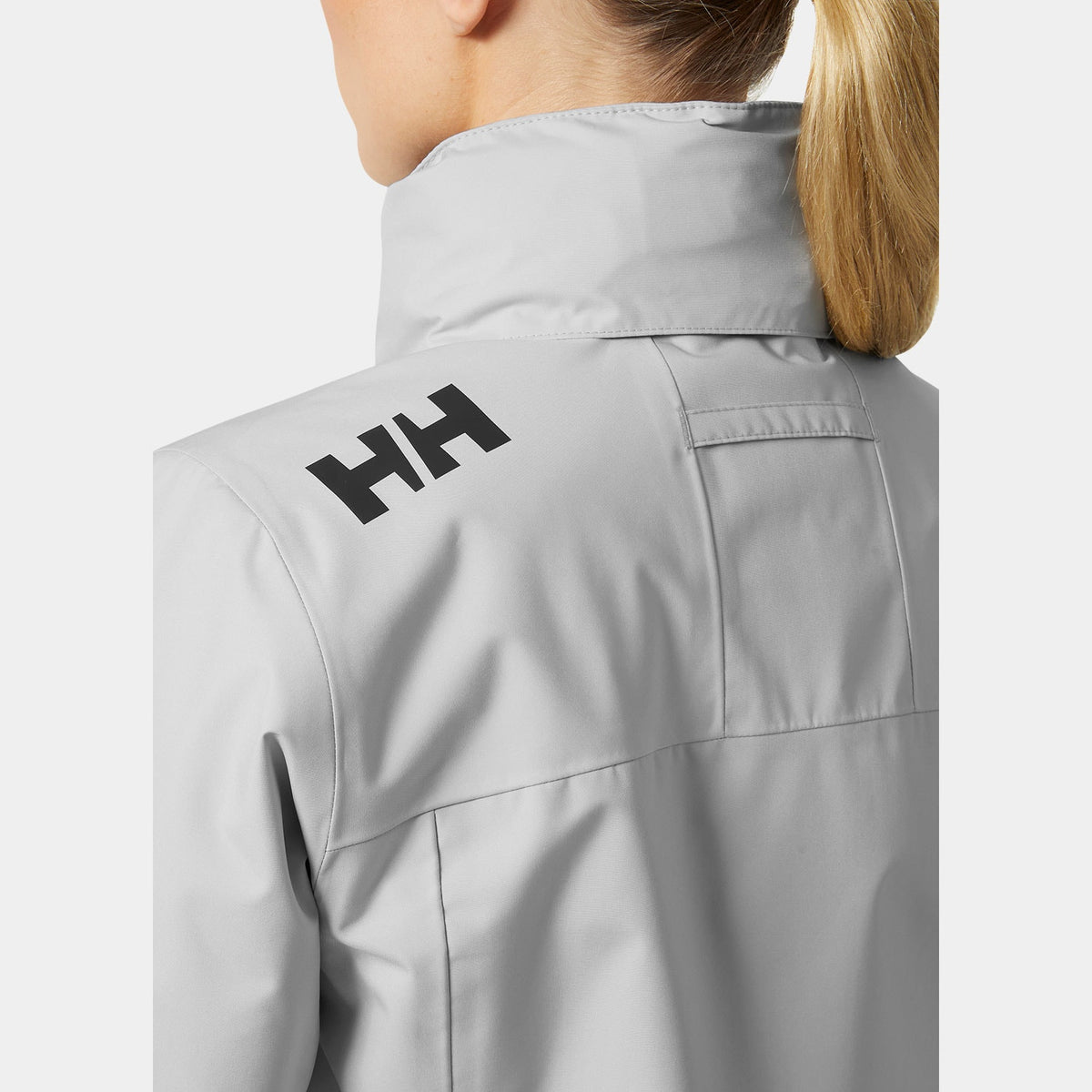 W CREW HOODED MIDL JACKET 20, GREY FOG, XXL