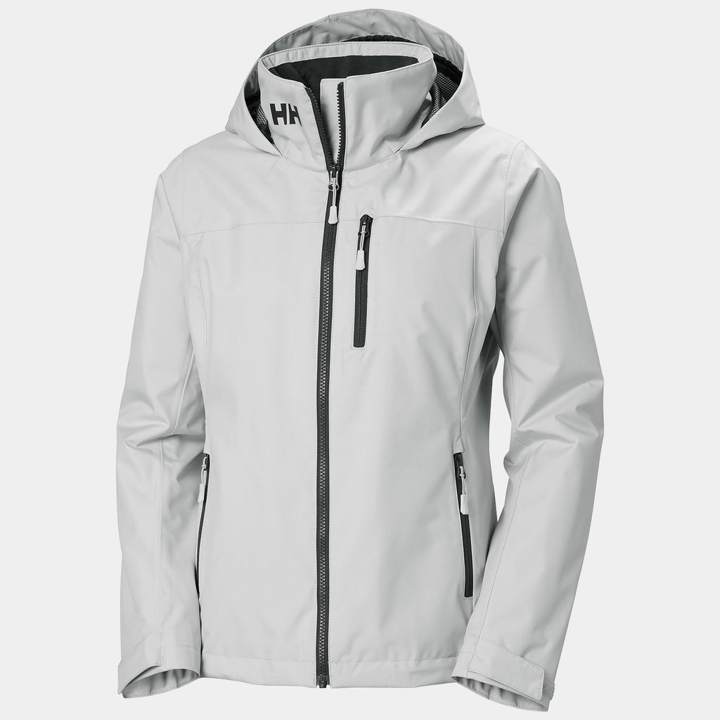 W CREW HOODED MIDL JACKET 20, GREY FOG, XXL