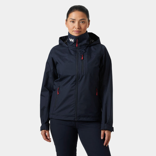 W CREW HOODED JACKET 20, NAVY, L