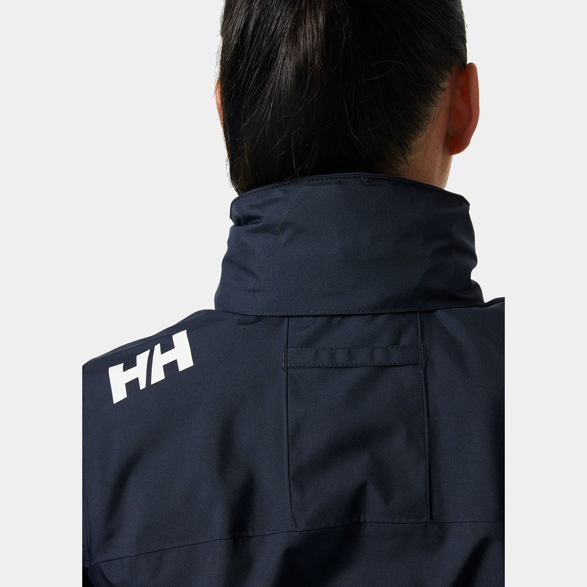 W CREW HOODED JACKET 20, NAVY, L