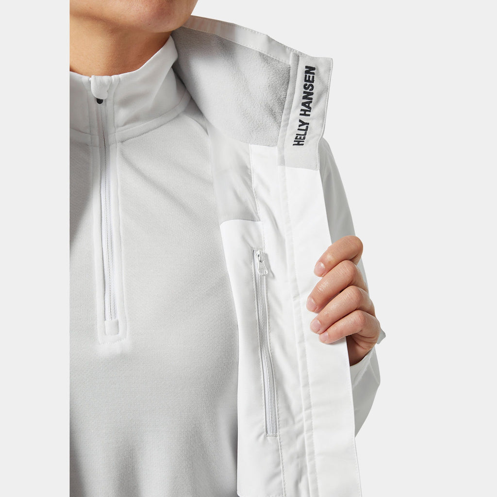 W CREW JACKET 20, WHITE, XXL