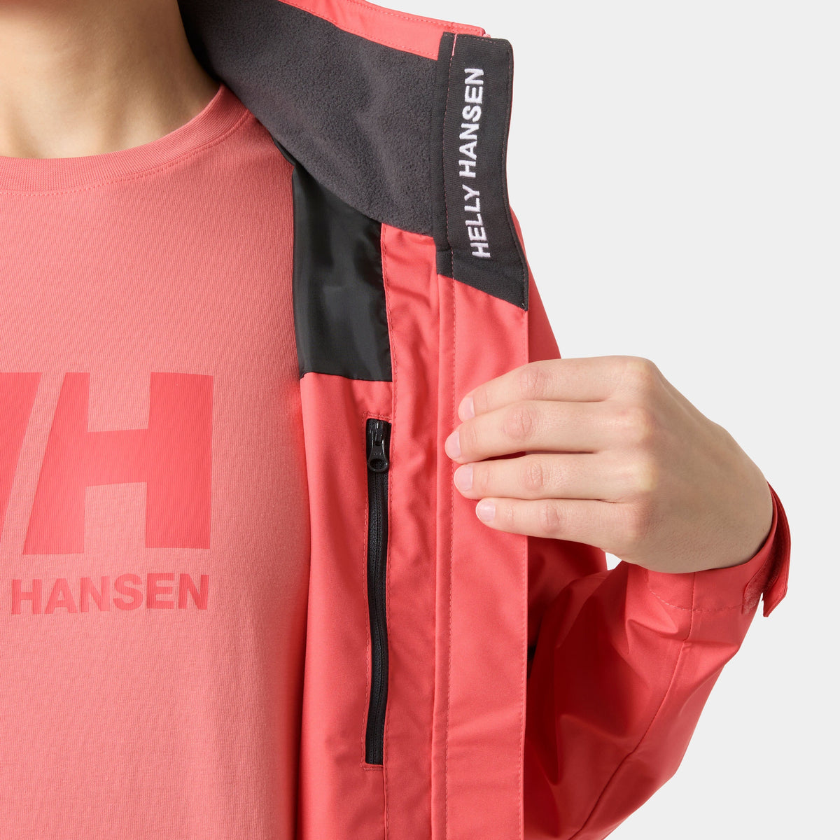 W CREW JACKET 20, SUNSET PINK, XXXL