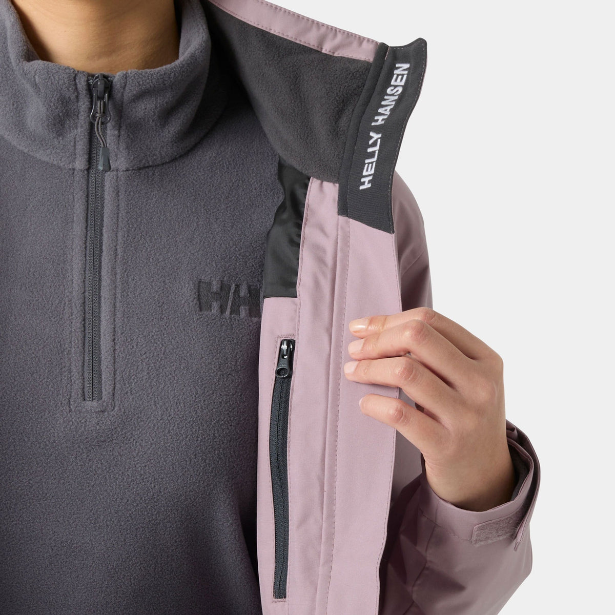 W CREW JACKET 20, PURPLE CLAY, XXXL