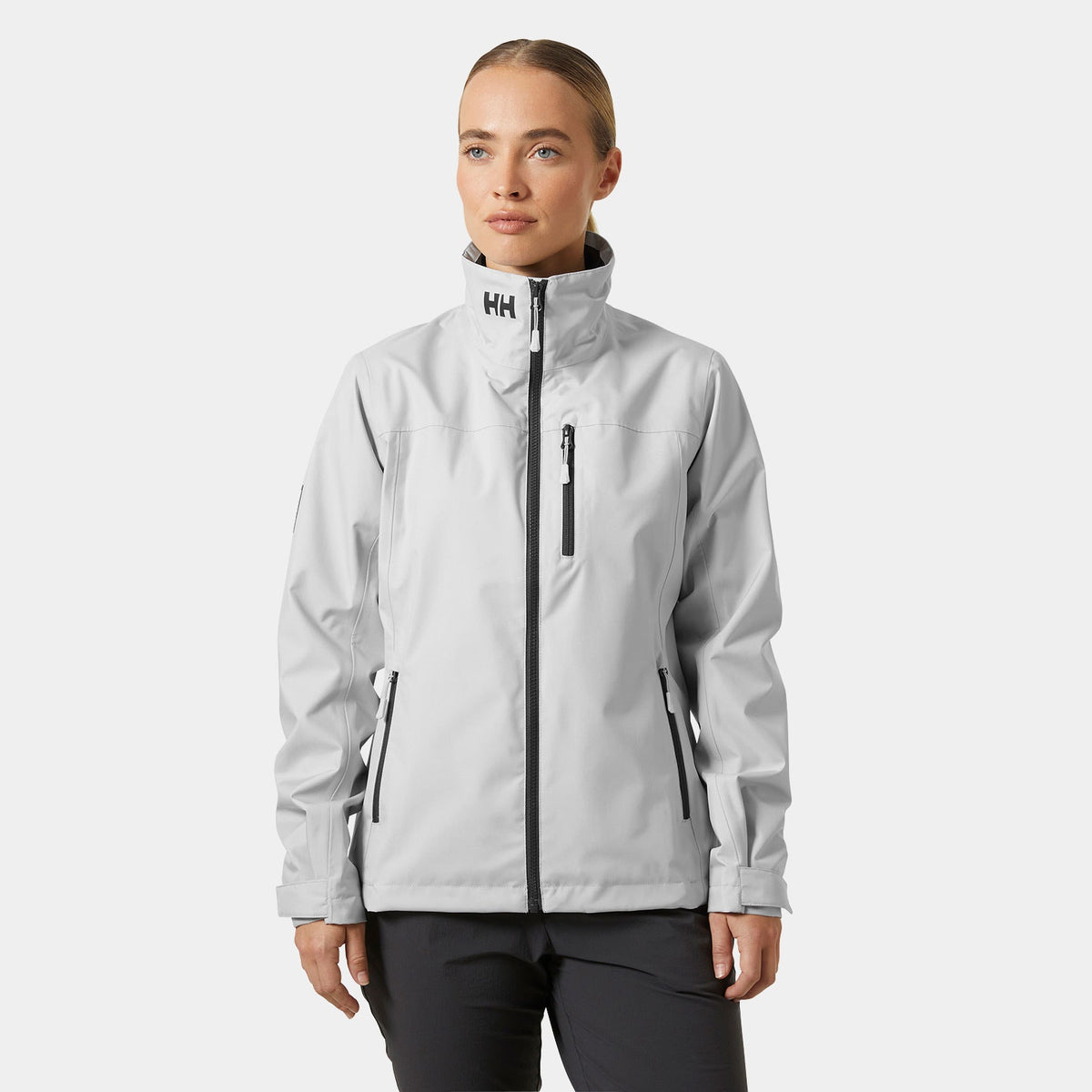 W CREW JACKET 20, GREY FOG, XXL