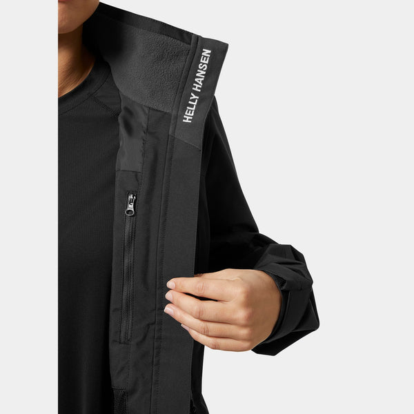 W CREW JACKET 20, BLACK, XXL