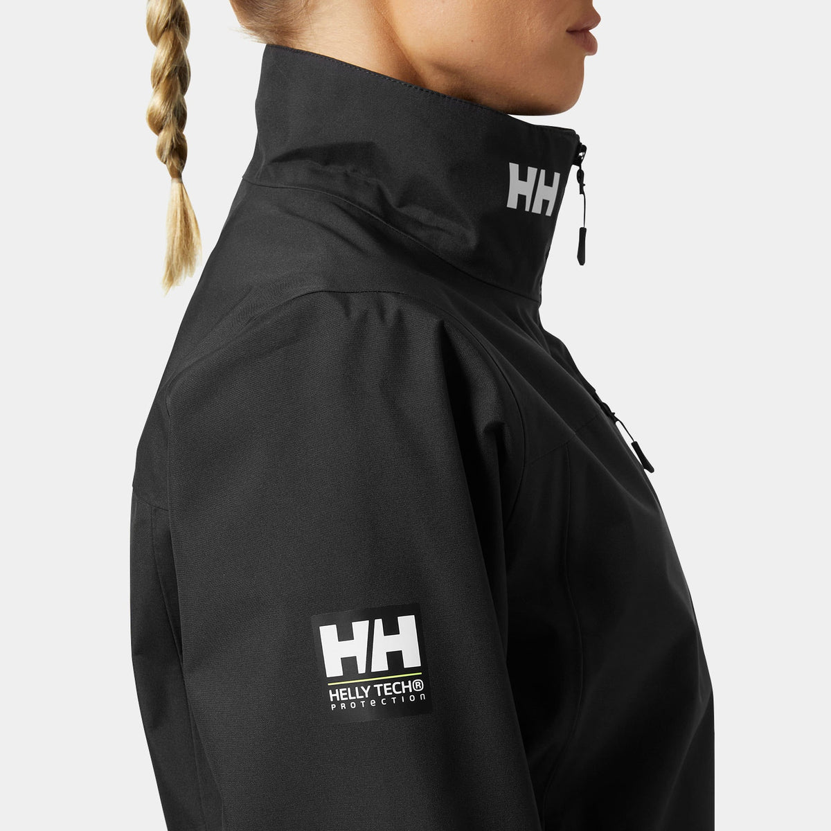 W CREW JACKET 20, BLACK, XXL
