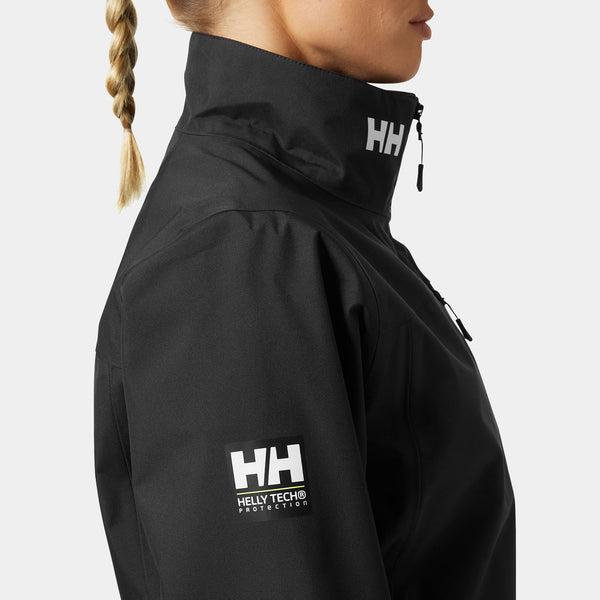 W CREW JACKET 20, BLACK, XXL