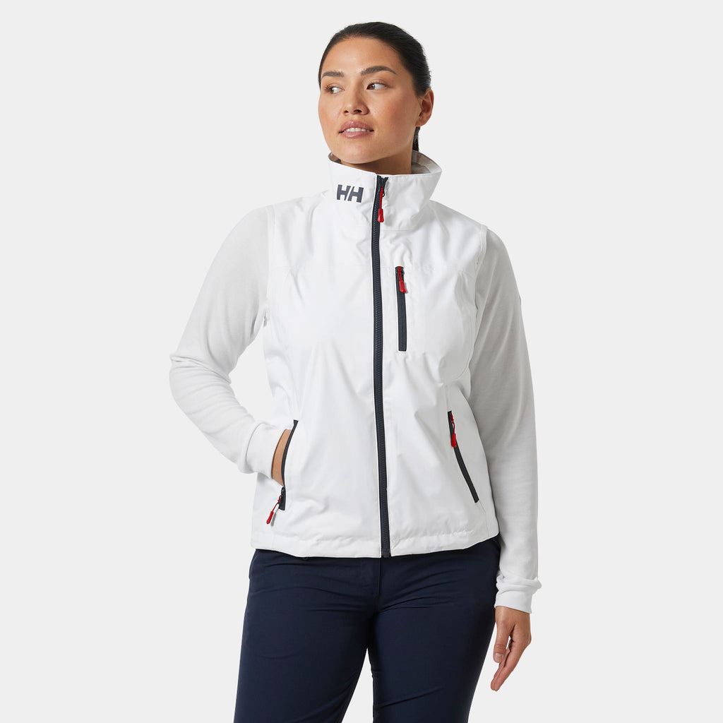 W CREW VEST 20, WHITE, XXL