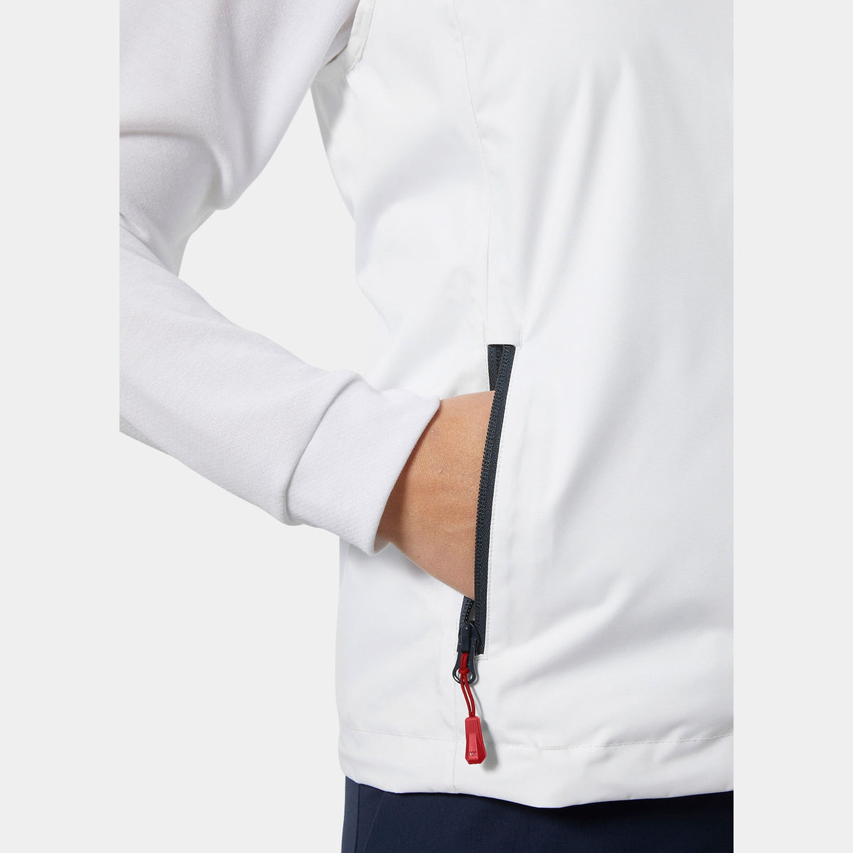 W CREW VEST 20, WHITE, XXL