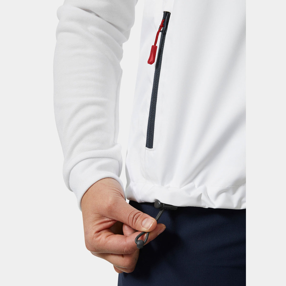 W CREW VEST 20, WHITE, XXL
