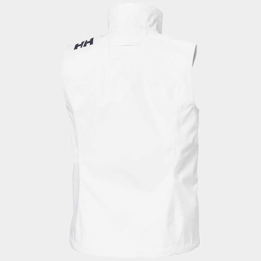 W CREW VEST 20, WHITE, XXL