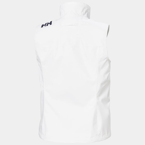 W CREW VEST 20, WHITE, XXL