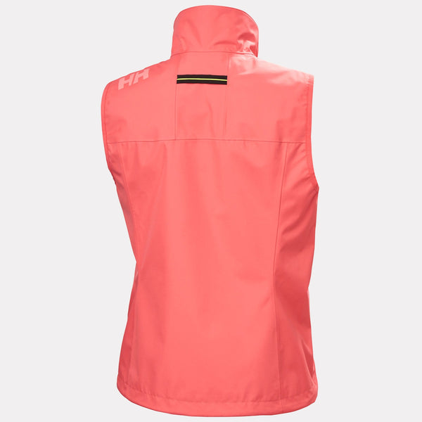 W CREW VEST 20, SUNSET PINK, L