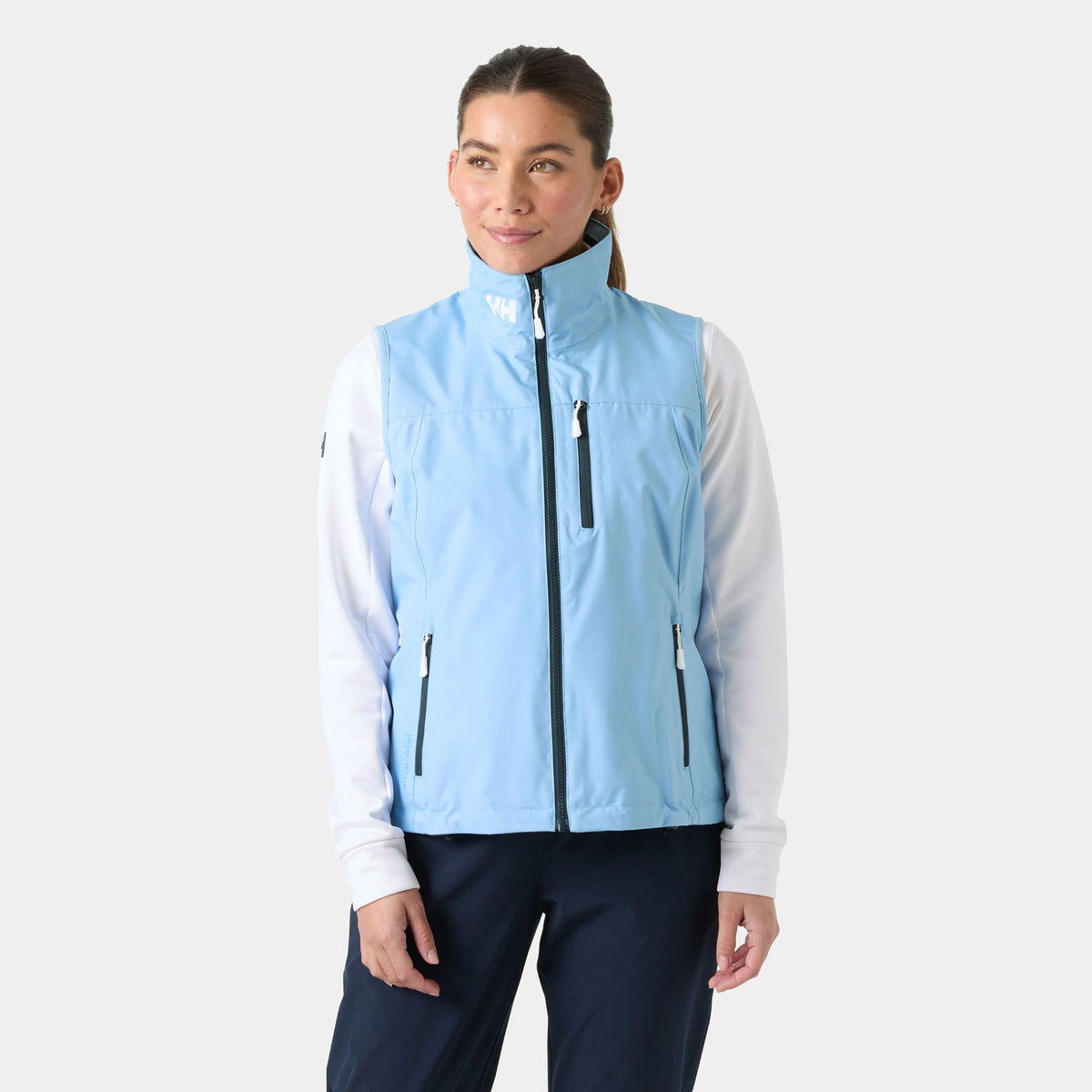 W CREW VEST 20, BRIGHT BLUE, XXXXXL