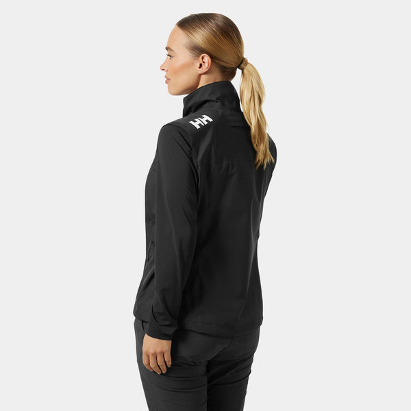 W CREW VEST 20, BLACK, XXL