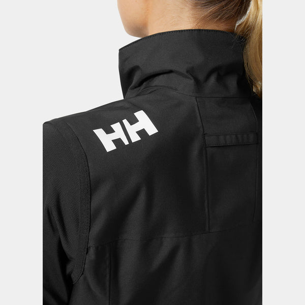 W CREW VEST 20, BLACK, XXL