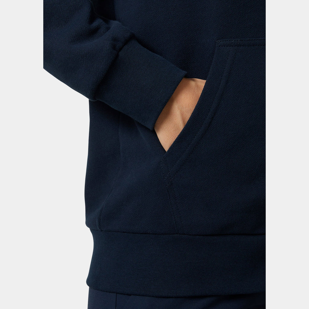 W HH LOGO FULL ZIP HOODIE 20, NAVY, XS