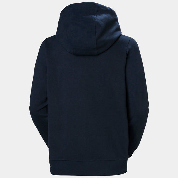 W HH LOGO FULL ZIP HOODIE 20, NAVY, XS