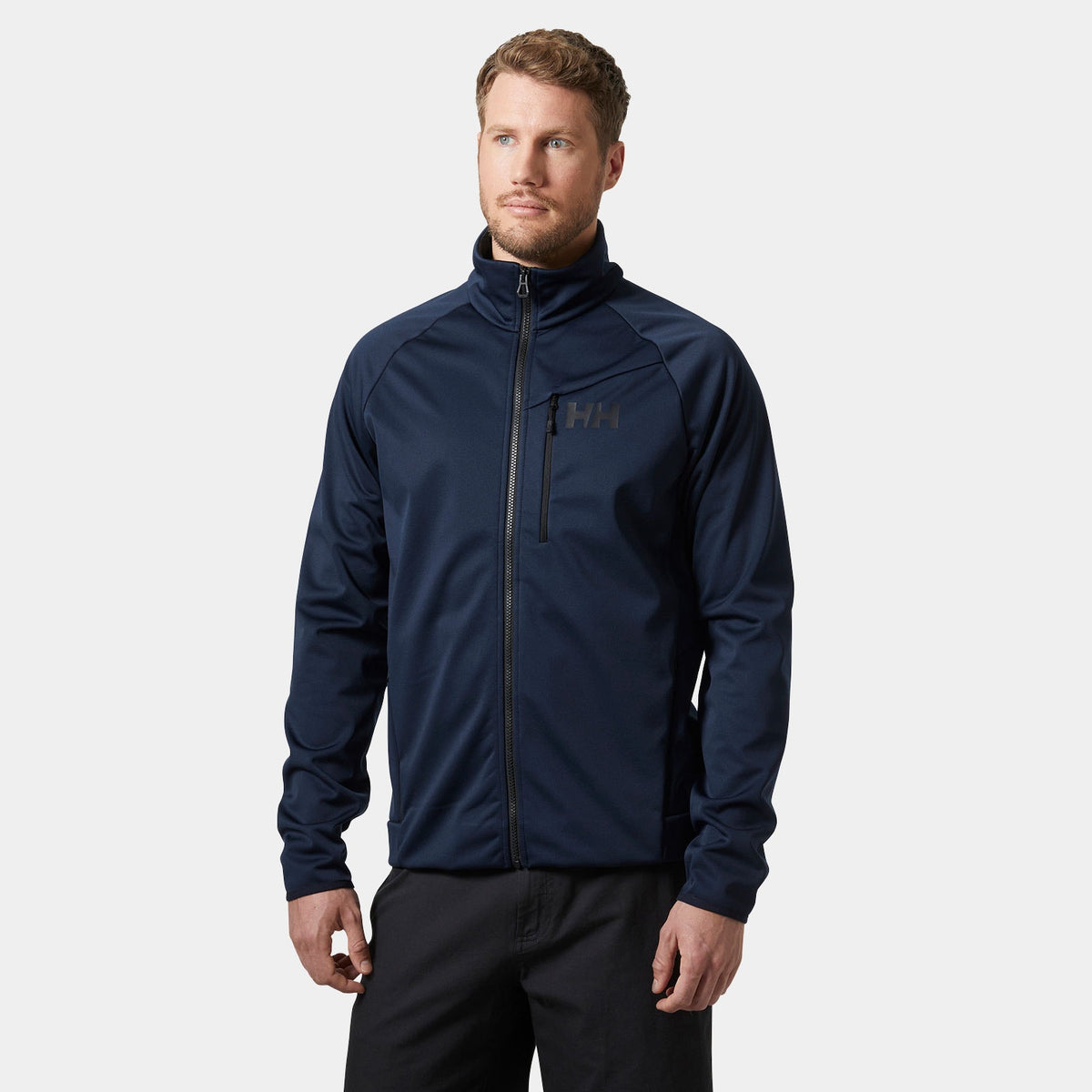 HP WINDPROOF FLEECE 20, NAVY, S