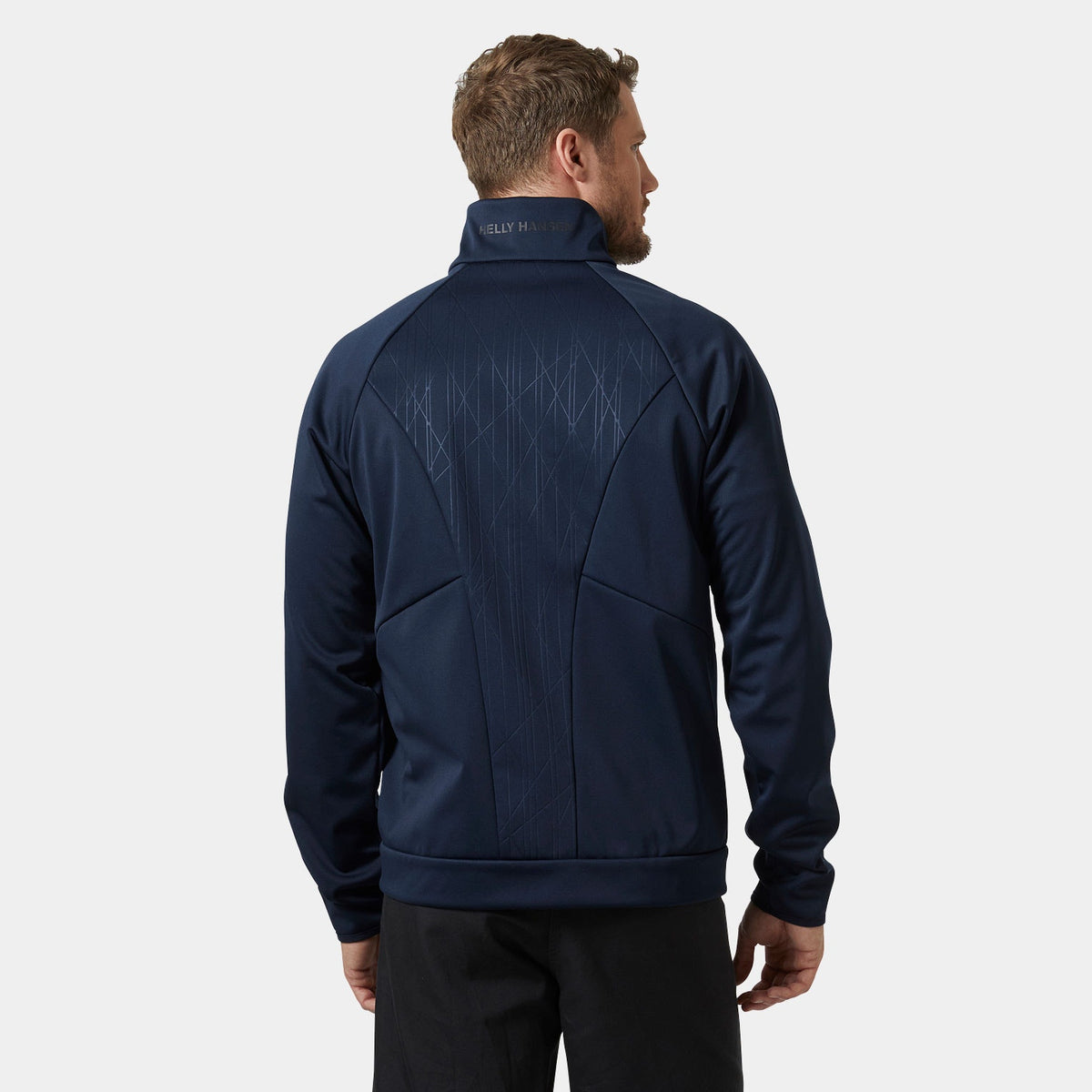 HP WINDPROOF FLEECE 20, NAVY, S