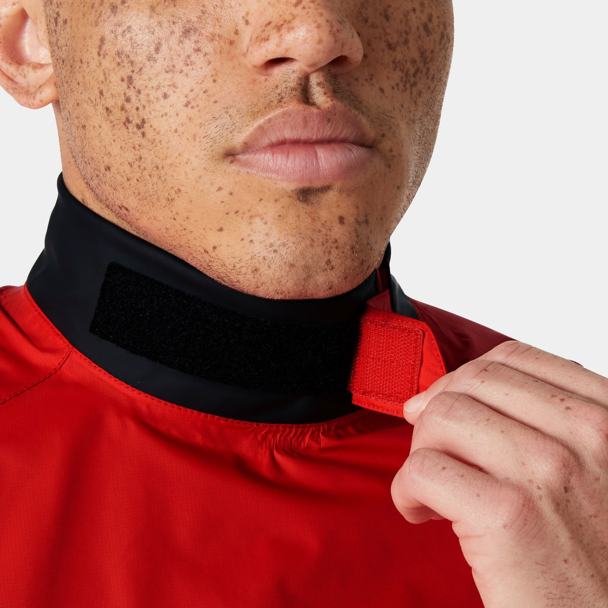 HP MINIMALIST SMOCK, ALERT RED, L
