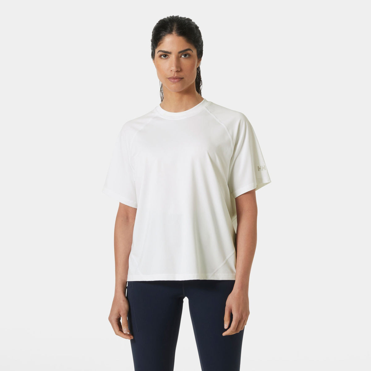 W OCEAN TSHIRT, WHITE, L Main image