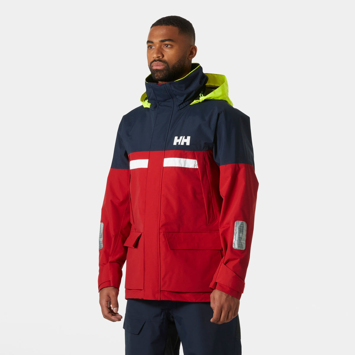 PIER JACKET 40, RED, XXL