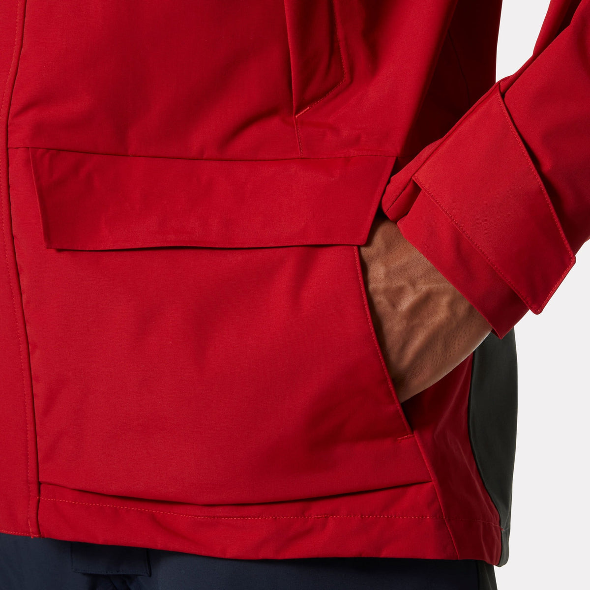 PIER JACKET 40, RED, XXL