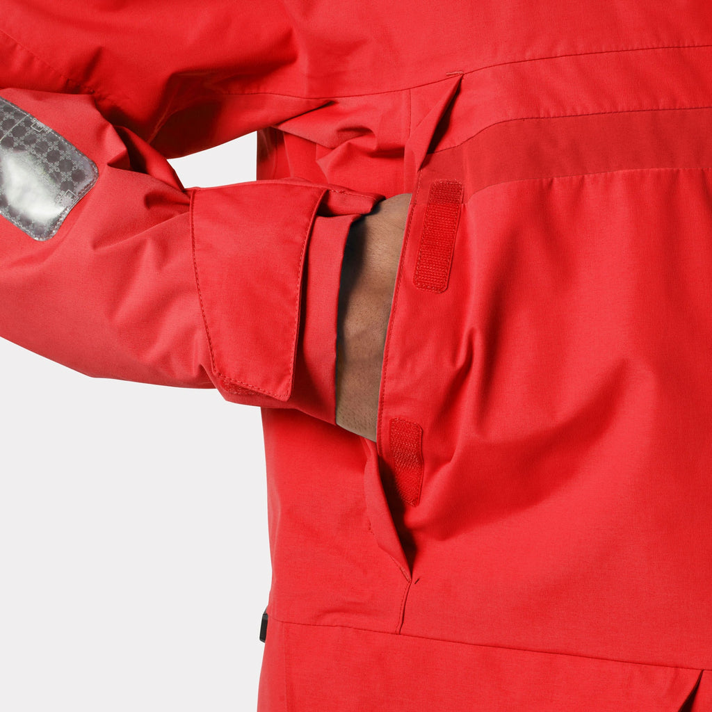 PIER JACKET 40, ALERT RED, XXL