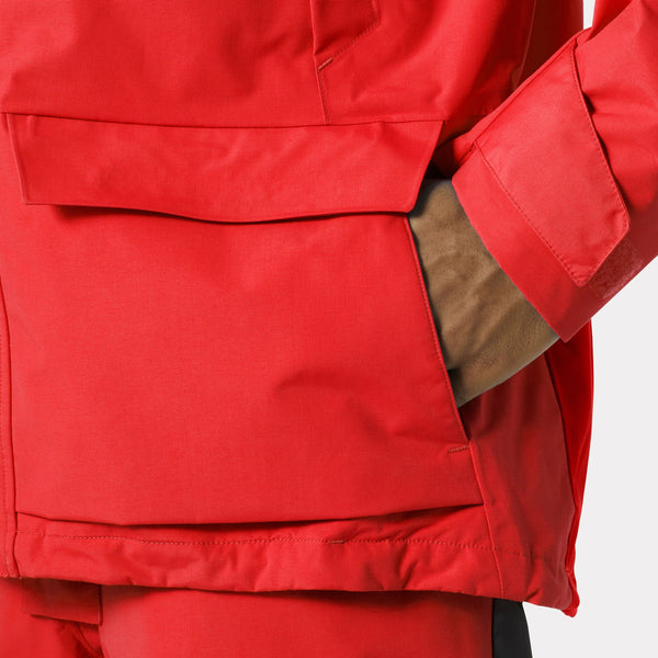 PIER JACKET 40, ALERT RED, XXL