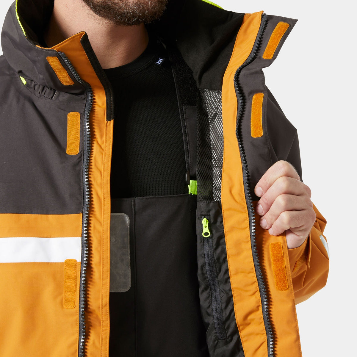 PIER JACKET 40, MUSTARD, XXL