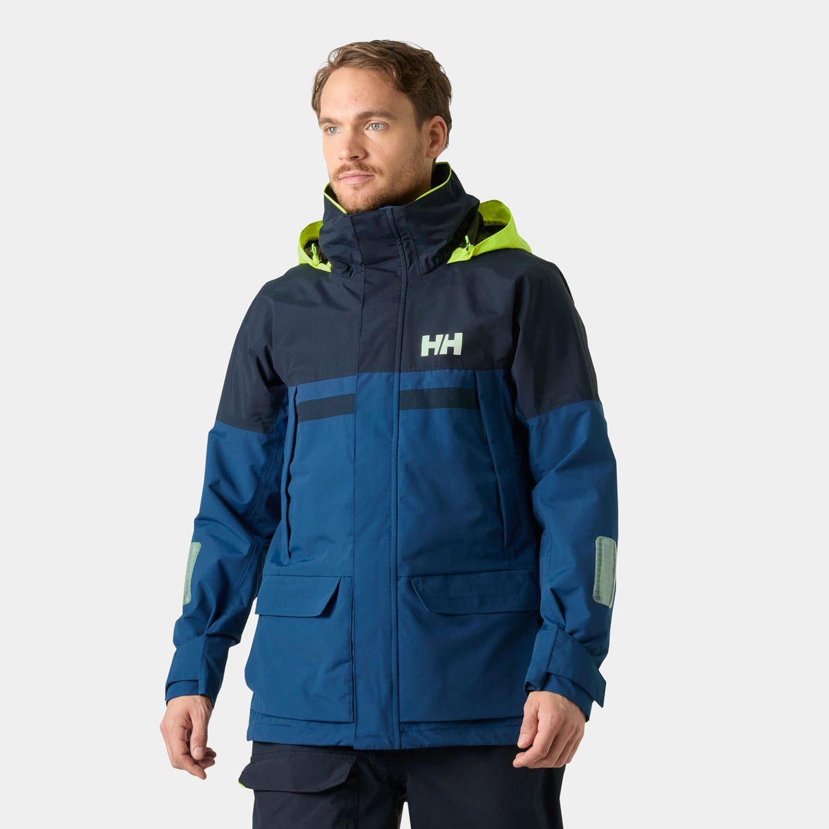 PIER JACKET 40, DARK BLUE, XXL