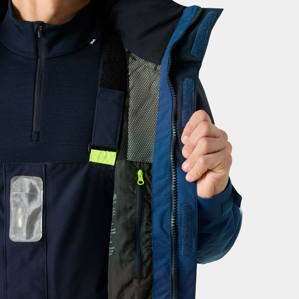 PIER JACKET 40, DARK BLUE, XXL