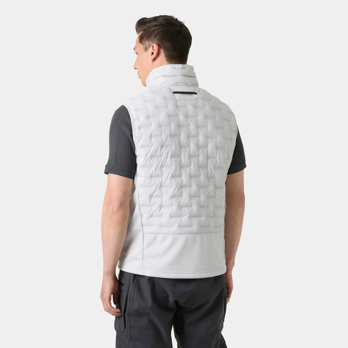 HP HYBRID STRETCH INS VEST, GREY FOG, XXL