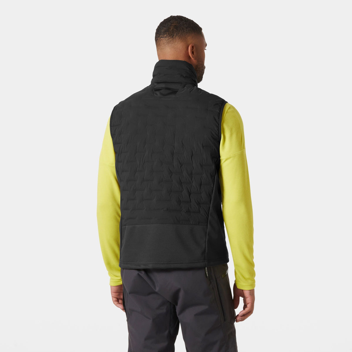 HP HYBRID STRETCH INS VEST, EBONY, XXL
