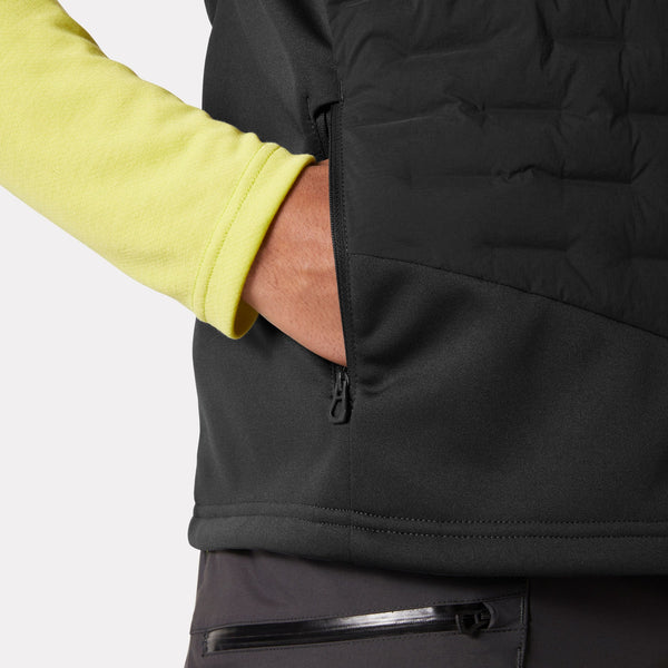 HP HYBRID STRETCH INS VEST, EBONY, XXL