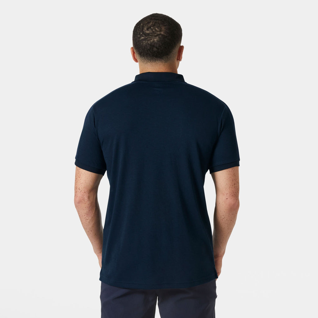 HP 1/2 ZIP POLO, NAVY, S