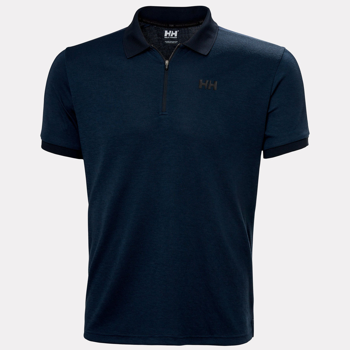 HP 1/2 ZIP POLO, NAVY, S
