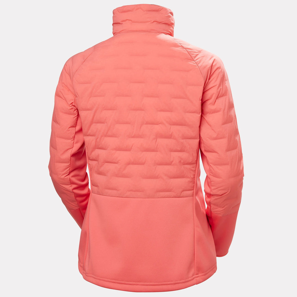 W HP HYBRID STRETCH INSULATOR, SUNSET PINK, L
